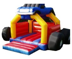 Monster Truck Bouncy Castle
